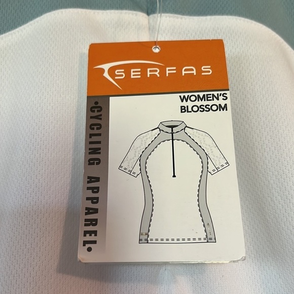 NWT SERFAS Cycling Jersey Size Large - Picture 3 of 7